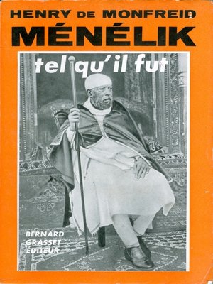 cover image of Menelik tel qu'il fut